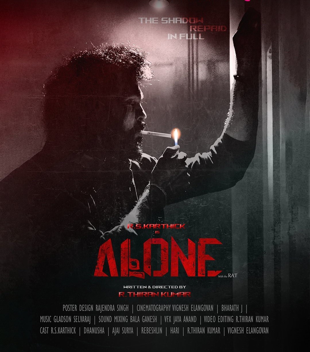 ALONE (with the RAT) Poster