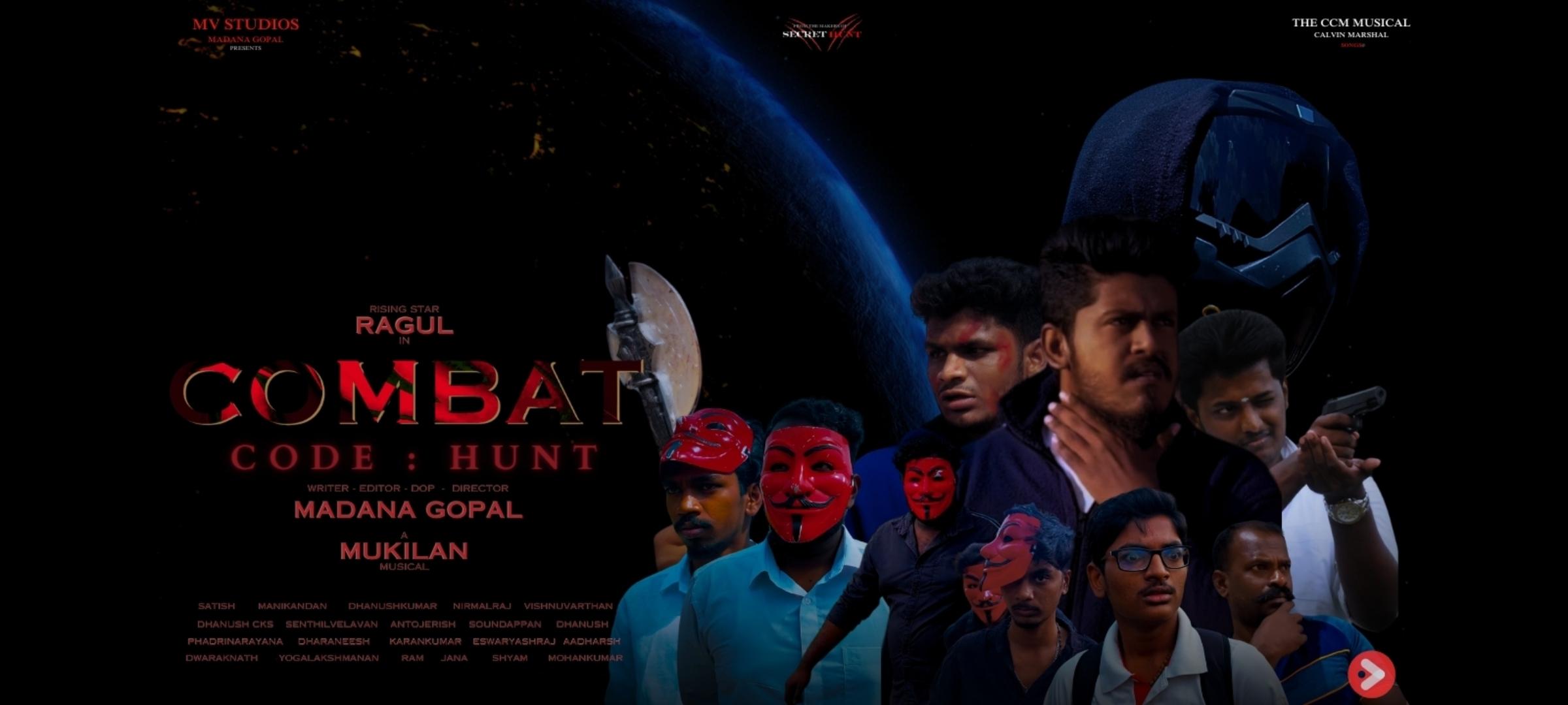 COMBAT Code: Hunt Poster