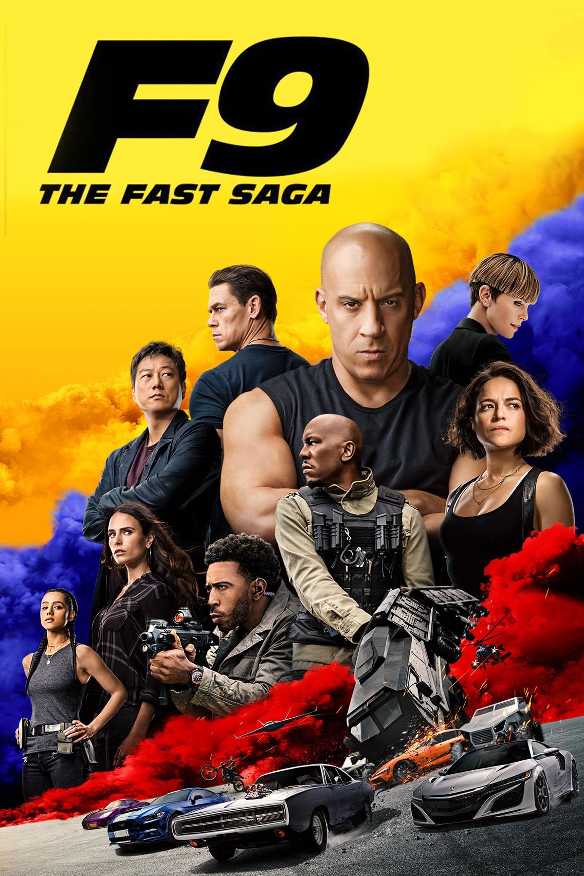 F9: The Fast Saga Poster