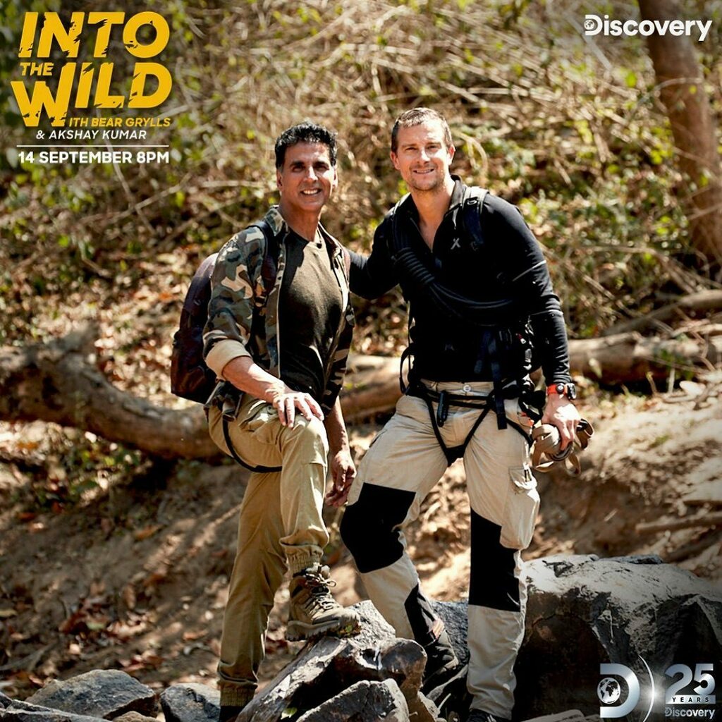 Into the Wild with Bear Grylls & Akshay Kumar Poster